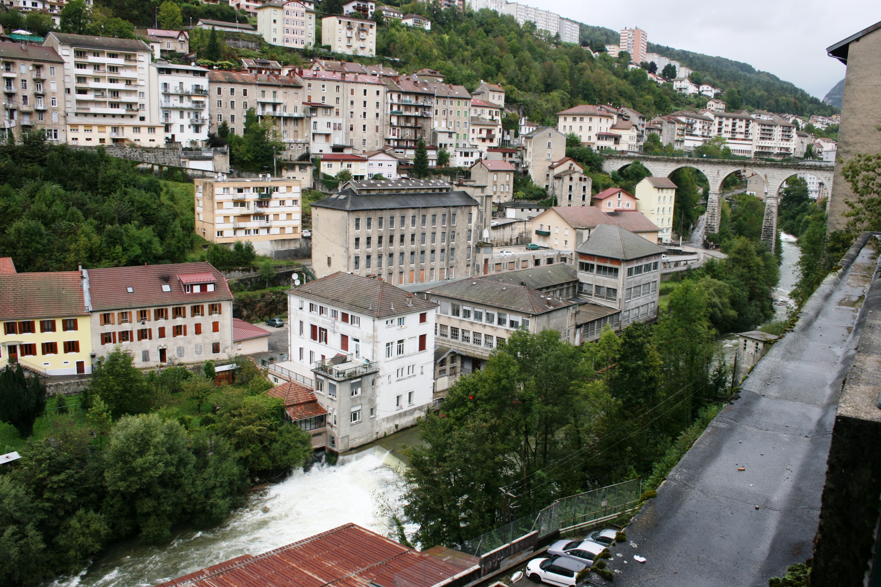 Saint Claude (Jura) et le Tacon