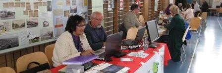 Reportage par notre présidente sur le salon généalogique de Fontenais (Suisse)