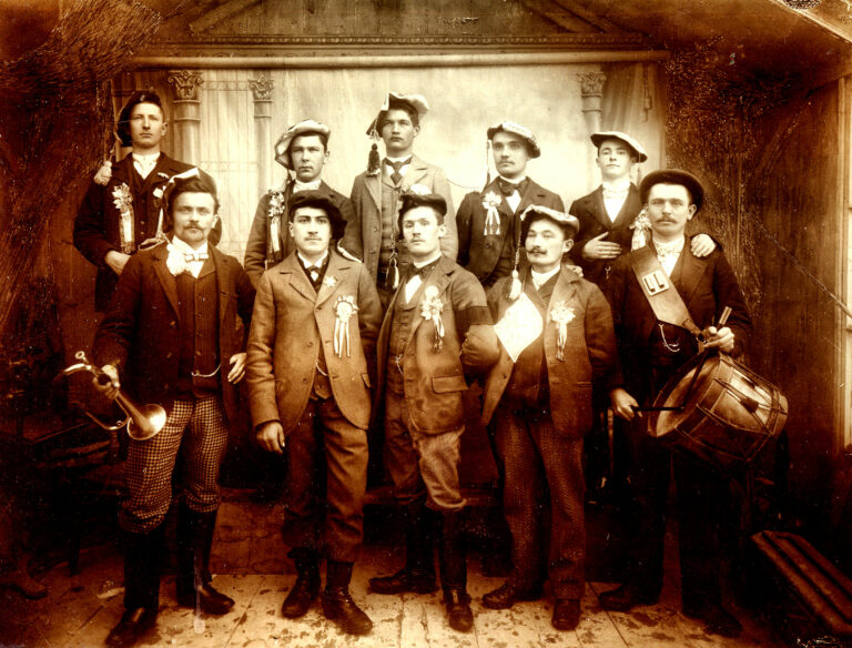 Les Conscrits de Prémanon en 1901