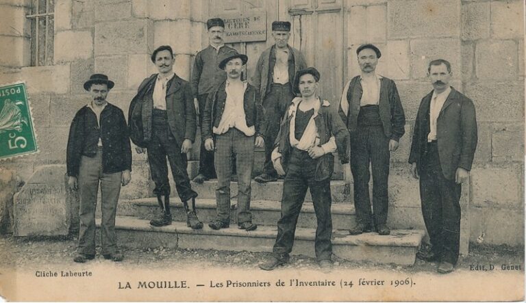 La Mouille, inventaire des biens de l’Eglise, 1906